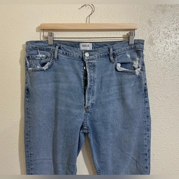 Agolde Nico High Rise Slim in Rooted Size 33 - Picture 2 of 11